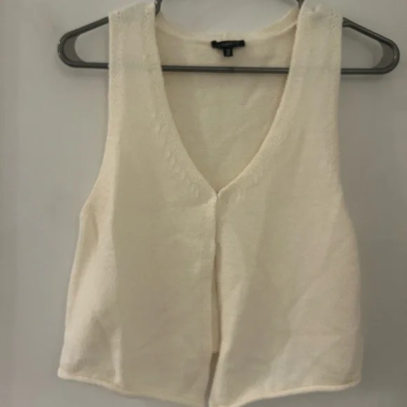 Dynamite Cream Knit Tank Top - Picture 1 of 6